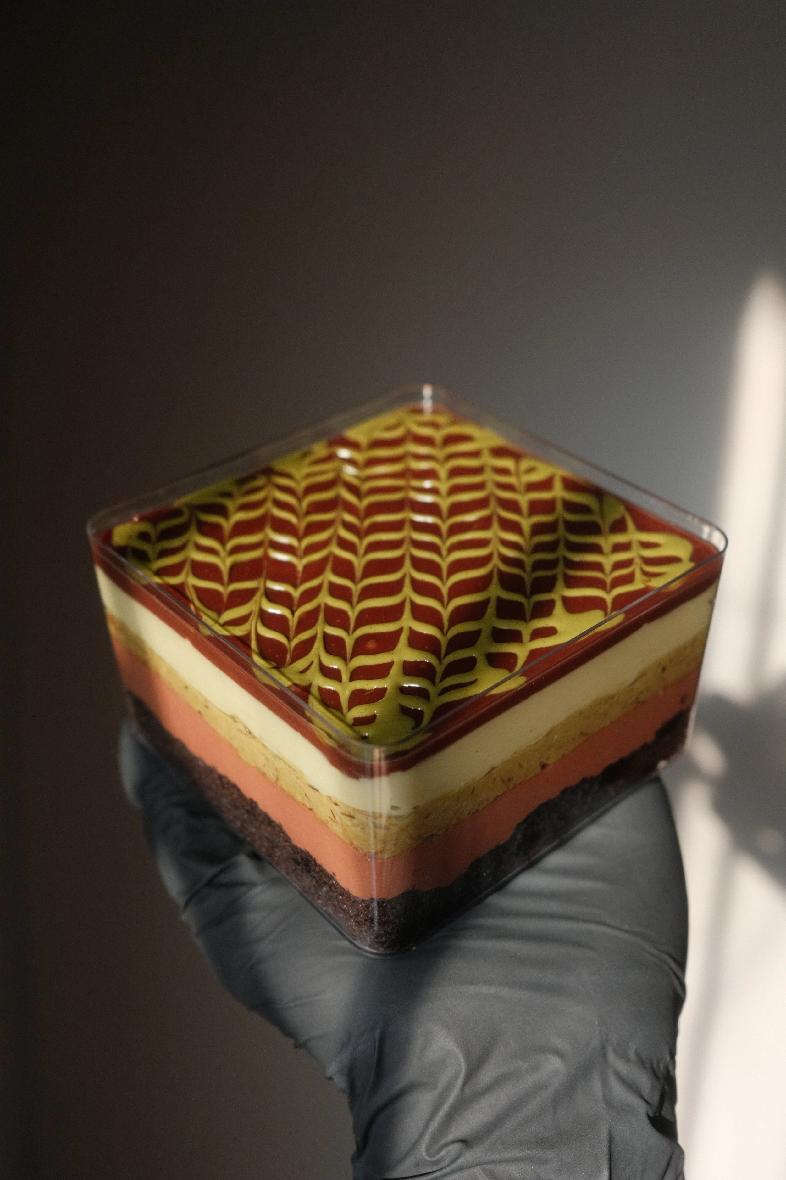 Chocolate Pistachio Entremet