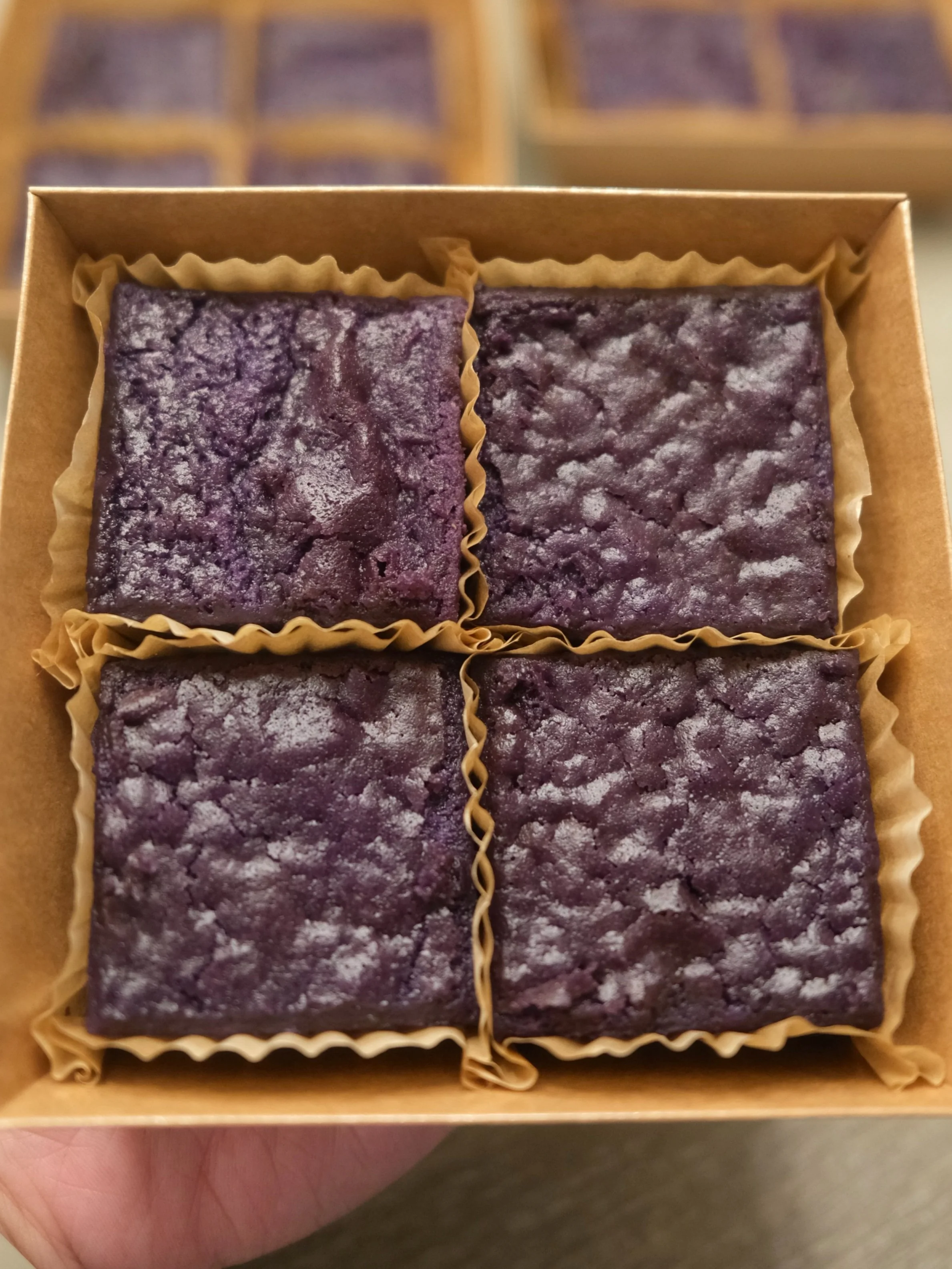 Hawaiian Butter Mochi (UBE)