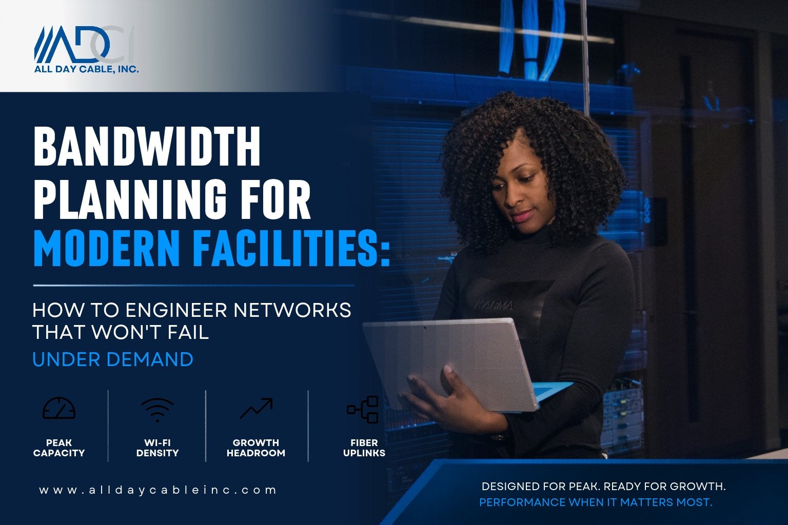 Bandwidth Planning for Modern Facilities: How to Engineer Networks That Won’t Fail Under Demand