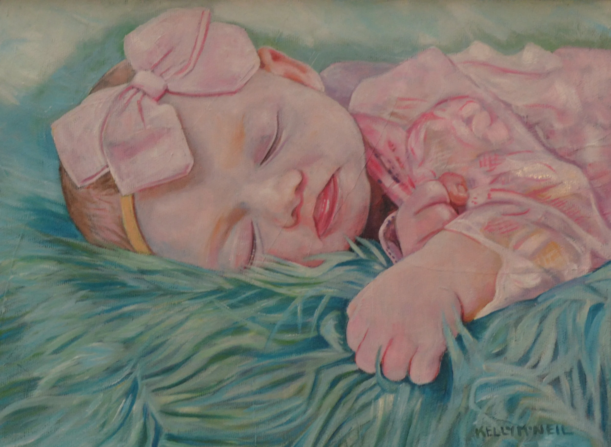   Beatrix (18X18) Oil   Commission Sold