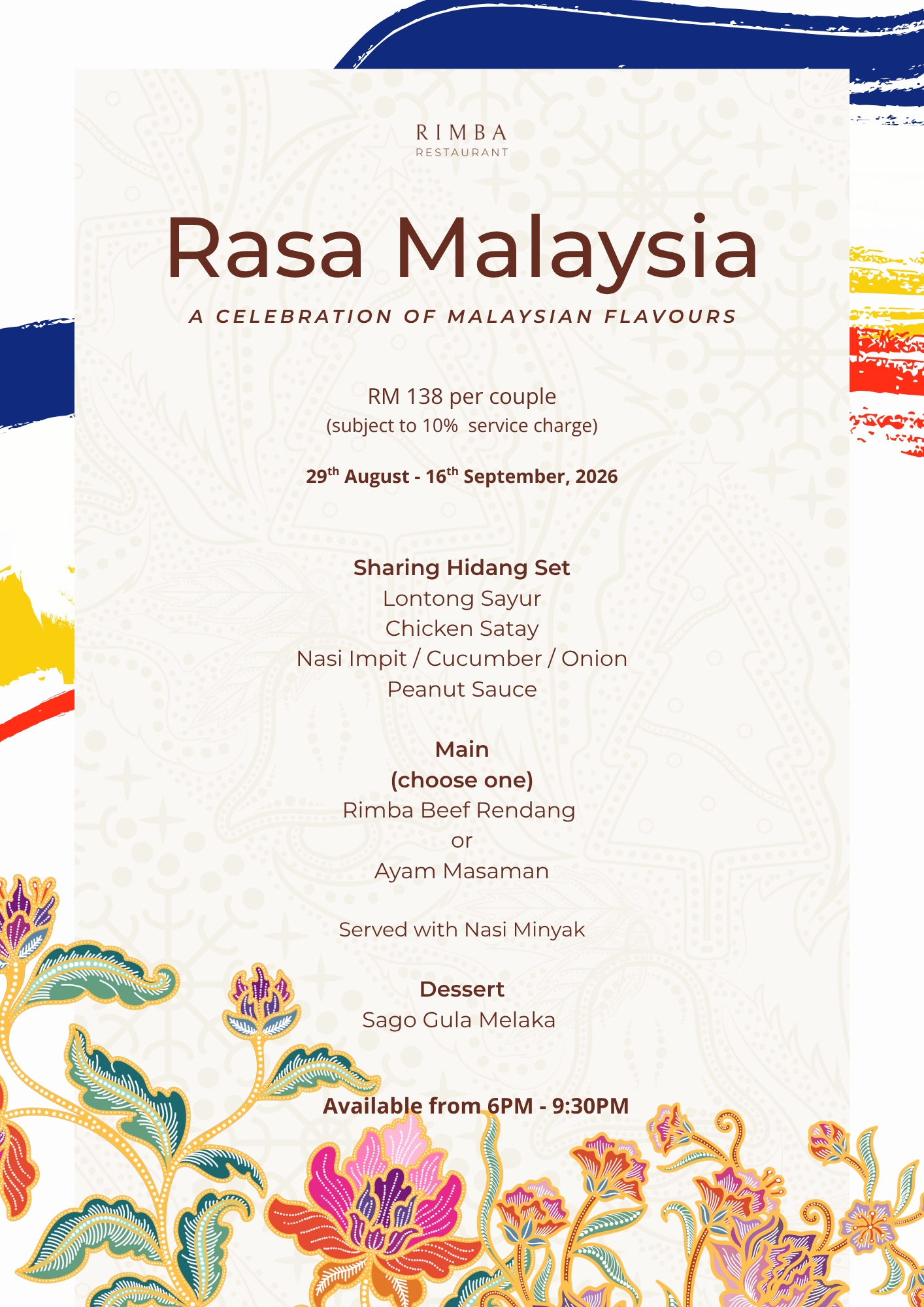 Rasa Malaysia - Taste of Celebration&nbsp;