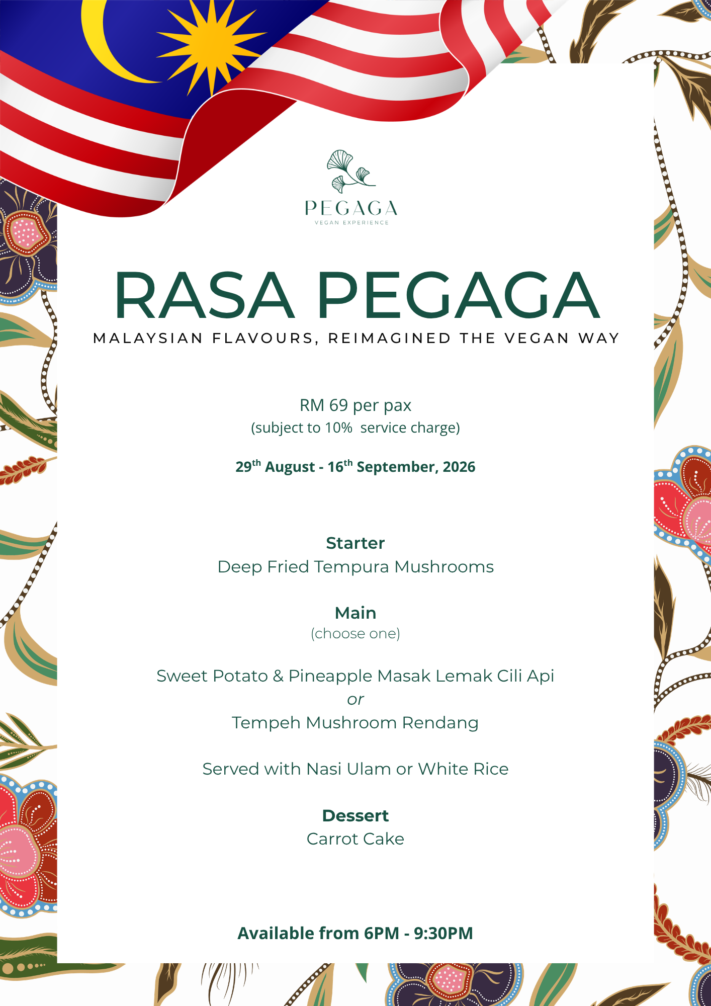 Rasa Pegaga&nbsp;- Taste of Malaysia, Vegan Way