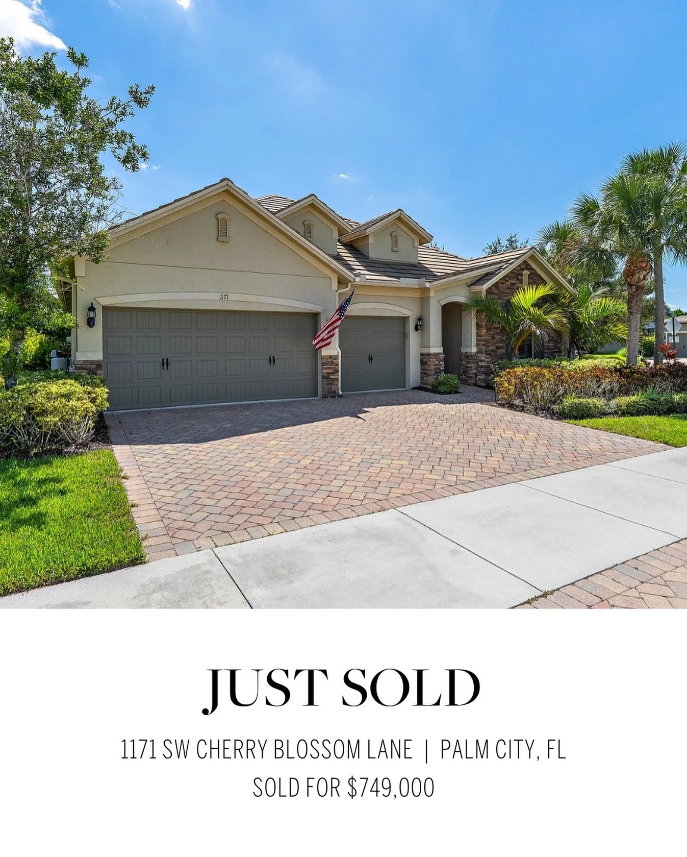 JUST SOLD in the Copperleaf community in Palm City, FL. Thank you to my sellers my trusting me with their second transaction of the year. Sold for 100% of original list price in three weeks. 👏🥳