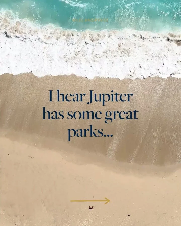From waterfront views and beautiful beaches to shaded trails and quiet stretches of nature, there&rsquo;s no shortage of places to get outside around here.
Five worth exploring:
📍 Carlin Park
📍 DuBois Park
📍 Jupiter Beach Park
📍 Ocean Cay Park
📍
