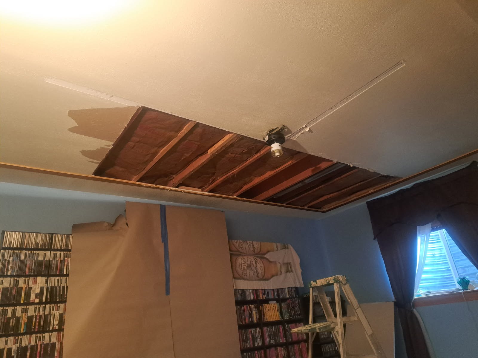 Drywall Repair Before Alt
