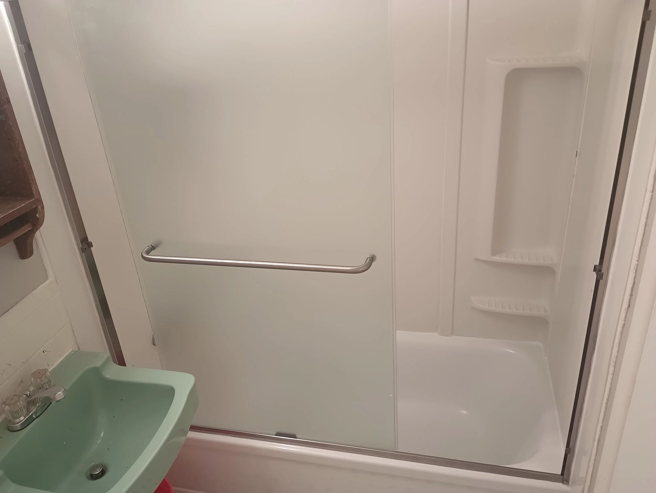 SHOWER DOOR INSTALL