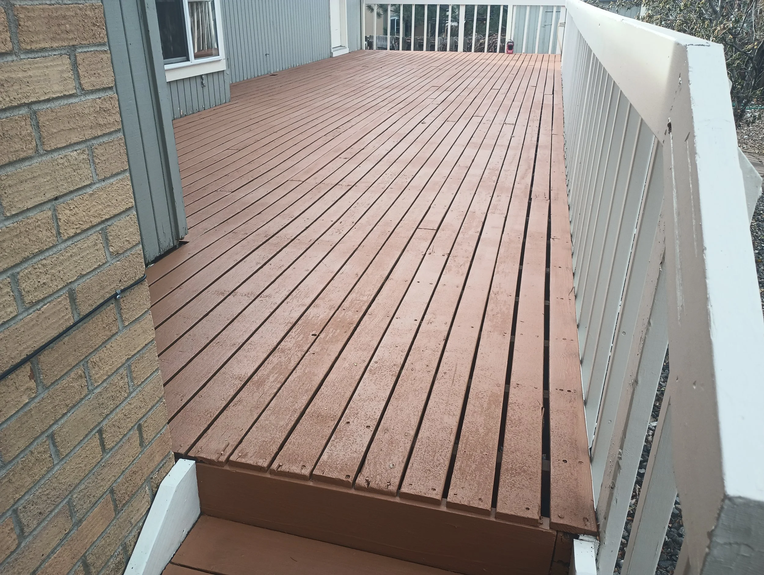 DECK REPAIR AND PAINTING