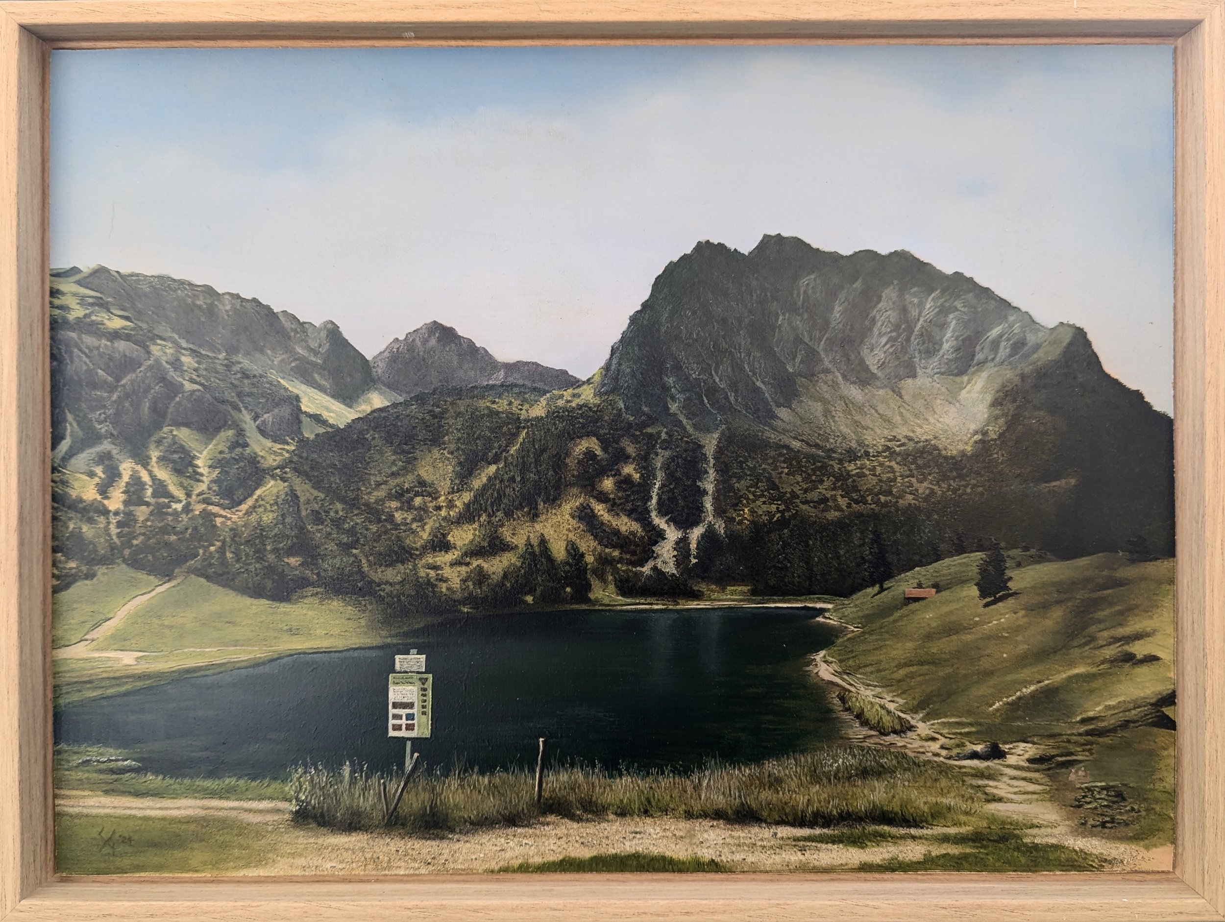 Unterer Gaisalpsee Lake Framed.jpg
