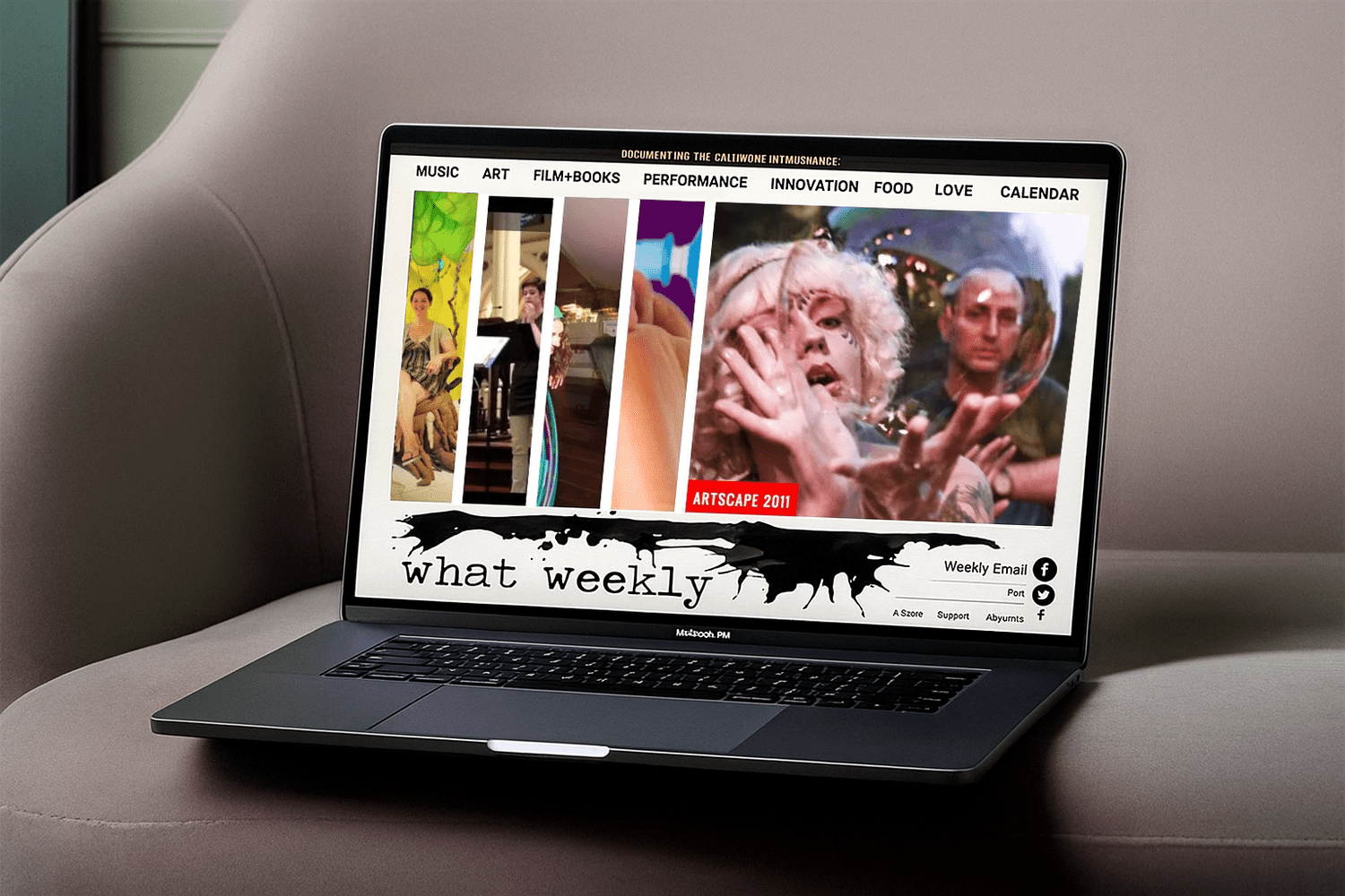 What Weekly on screen