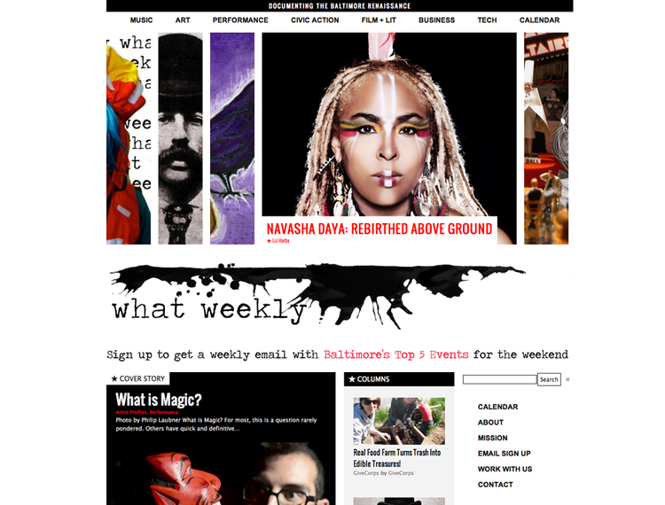 What Weekly press and artifacts, photo 1
