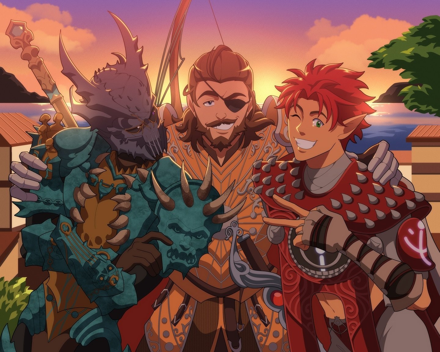 Group commission for Jax! 🌅