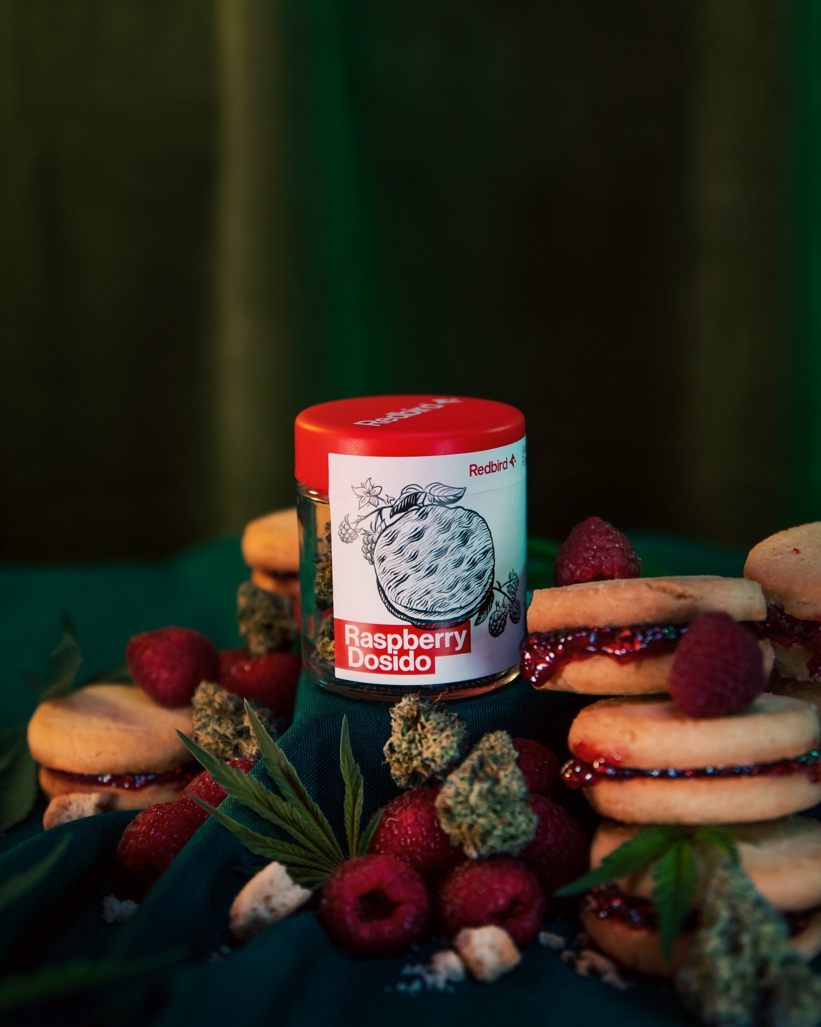 It's always cookie season here and we have the thing for you: RASPBERRY DOSIDO, an indica-dominant hybrid cross of popular DO-SI-DO x Pink Champagne.

***This product has intoxicating effects and may be habit forming. Marijuana can impair concentrati