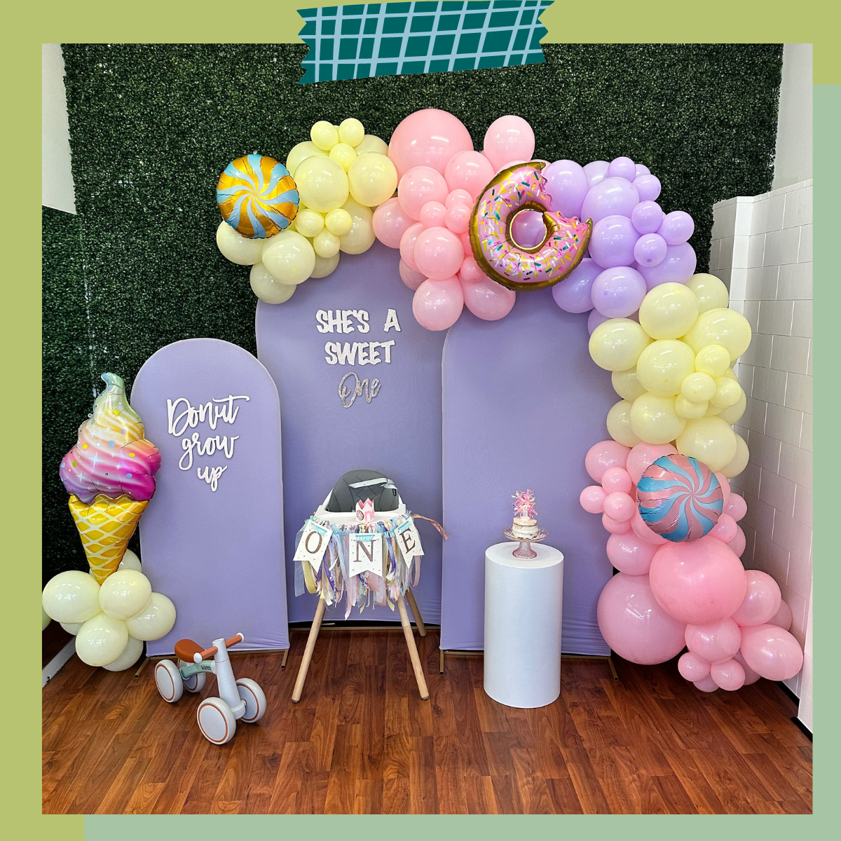 Toddler birthday party balloons Lake Havasu