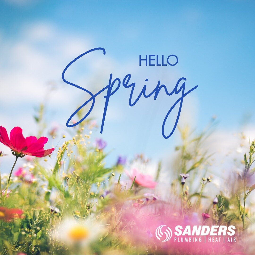 Happy first full day of spring, friends! The temps are rising, flowers are blooming, and we've got a little more pep in our step! 🌼🌸🌿

The new season is the perfect time to give your HVAC system a thorough tune-up. Regular maintenance helps ensure