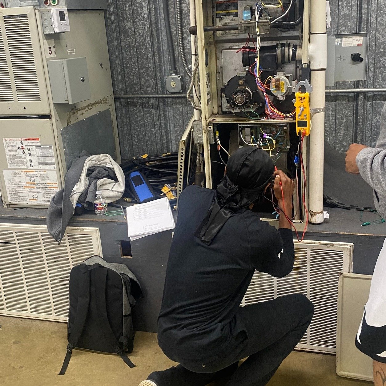 Last week our plumbers had training with Rinnai, but our guy Jay spent all week at the Ultimate Tech Class brushing up on Electrical for HVAC. At Sanders, we value ongoing education so that our team is knowledgeable and ready to serve!