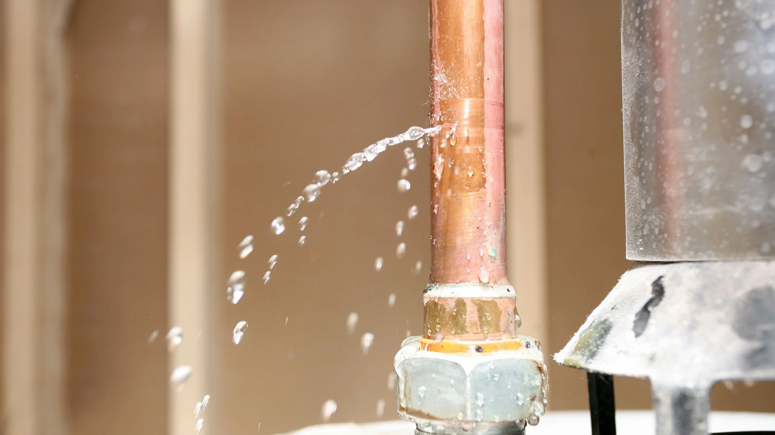 Tiny Hole, Huge Problem: How Small Copper Pipe Leaks Turn Into Major Water Damage