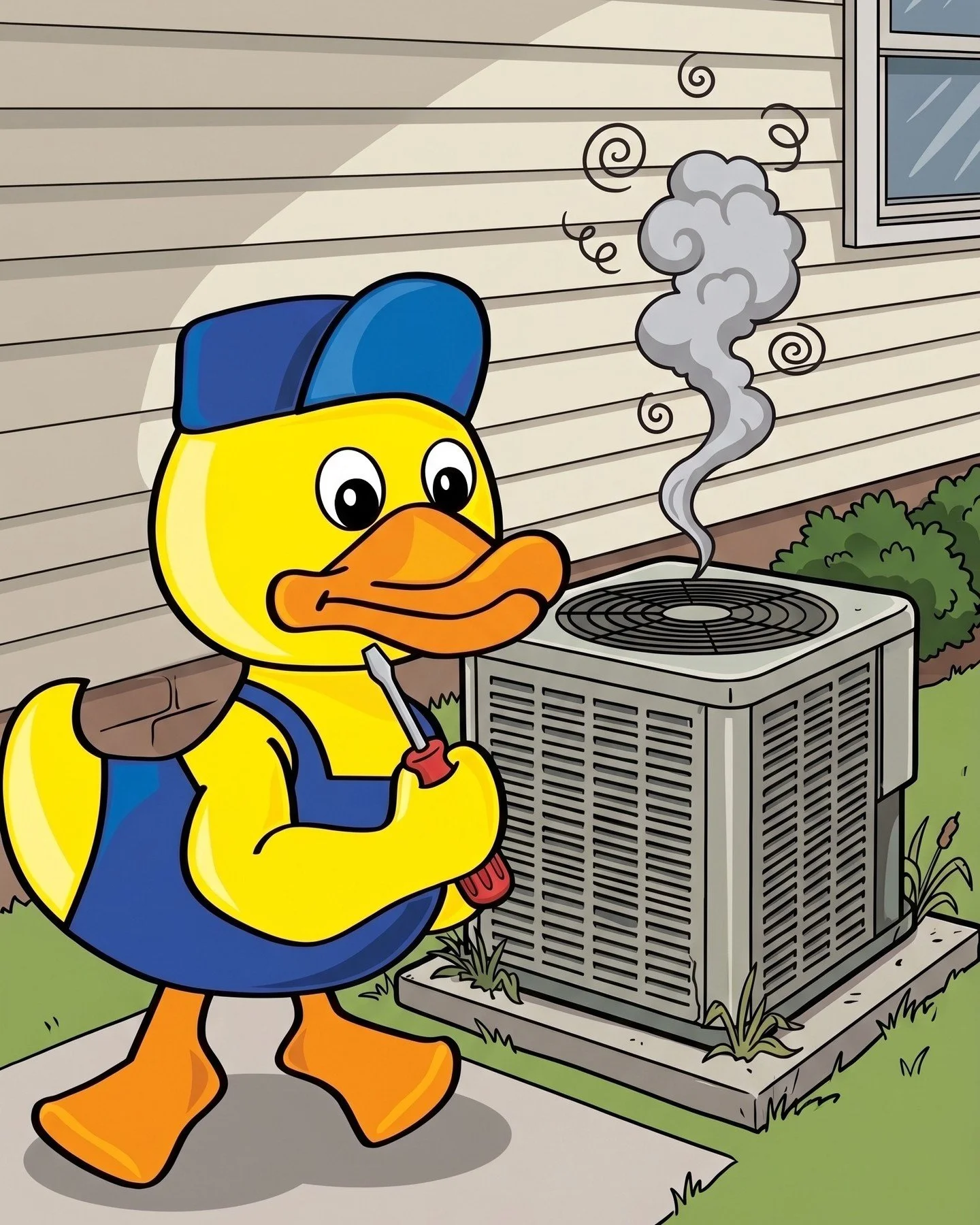 Spring has Can Do Duck waddling outside in sunshine while your HVAC is inside trying to figure out if we&rsquo;re heating or cooling today. If your system sounds confused, you&rsquo;re not alone.
#CanDoDuck #SpringHVAC #HVACTips #ArkansasHVAC