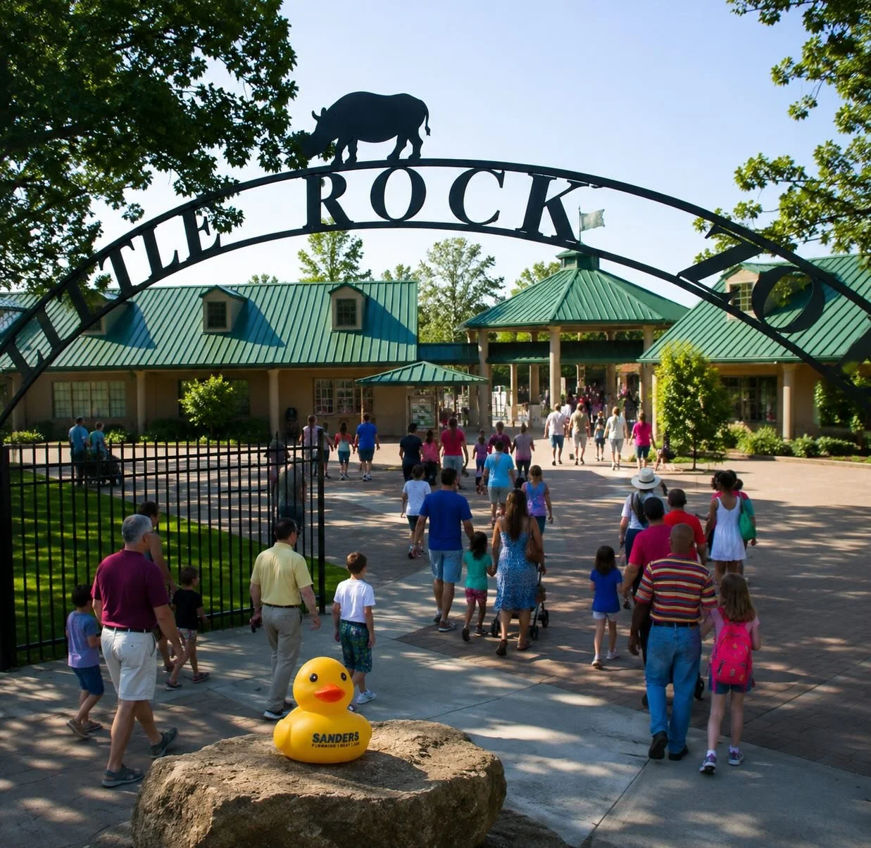Little Rock&hellip; the duck is back on the move!

🚨 FINAL ROUND! 🚨

The last Duck Hunt is happening TOMORROW, and our giant duck will be hiding at one final iconic Little Rock location from 10am&ndash;3pm.

Here&rsquo;s how it works:

🕵️ Clue is 