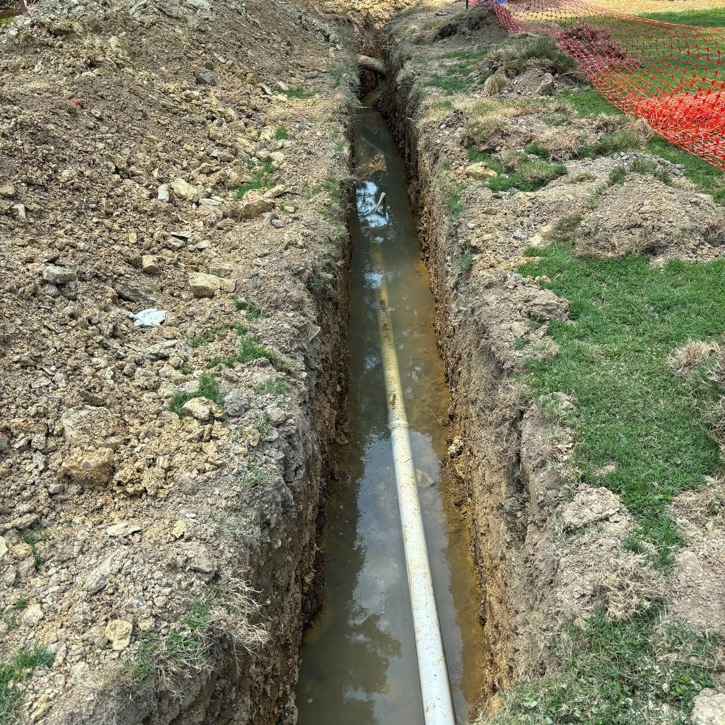 Ensuring your home has a reliable water supply! Our team at Sanders Plumbing HVAC can expertly install a new water line to keep everything running smoothly. 💧🏠 #HomePlumbing #ReliableService