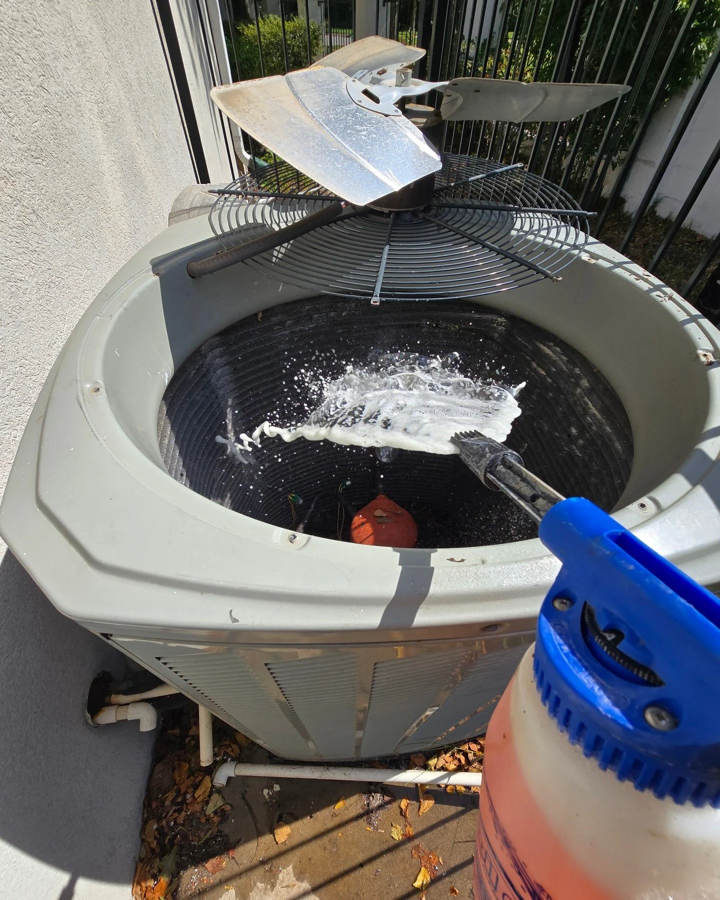 Heat advisory outside, and your HVAC unit is out there working harder than everybody else in the house. That &ldquo;bath&rdquo; during regular maintenance isn&rsquo;t just to cool it off&mdash;it helps clean away dirt and buildup so the system can br