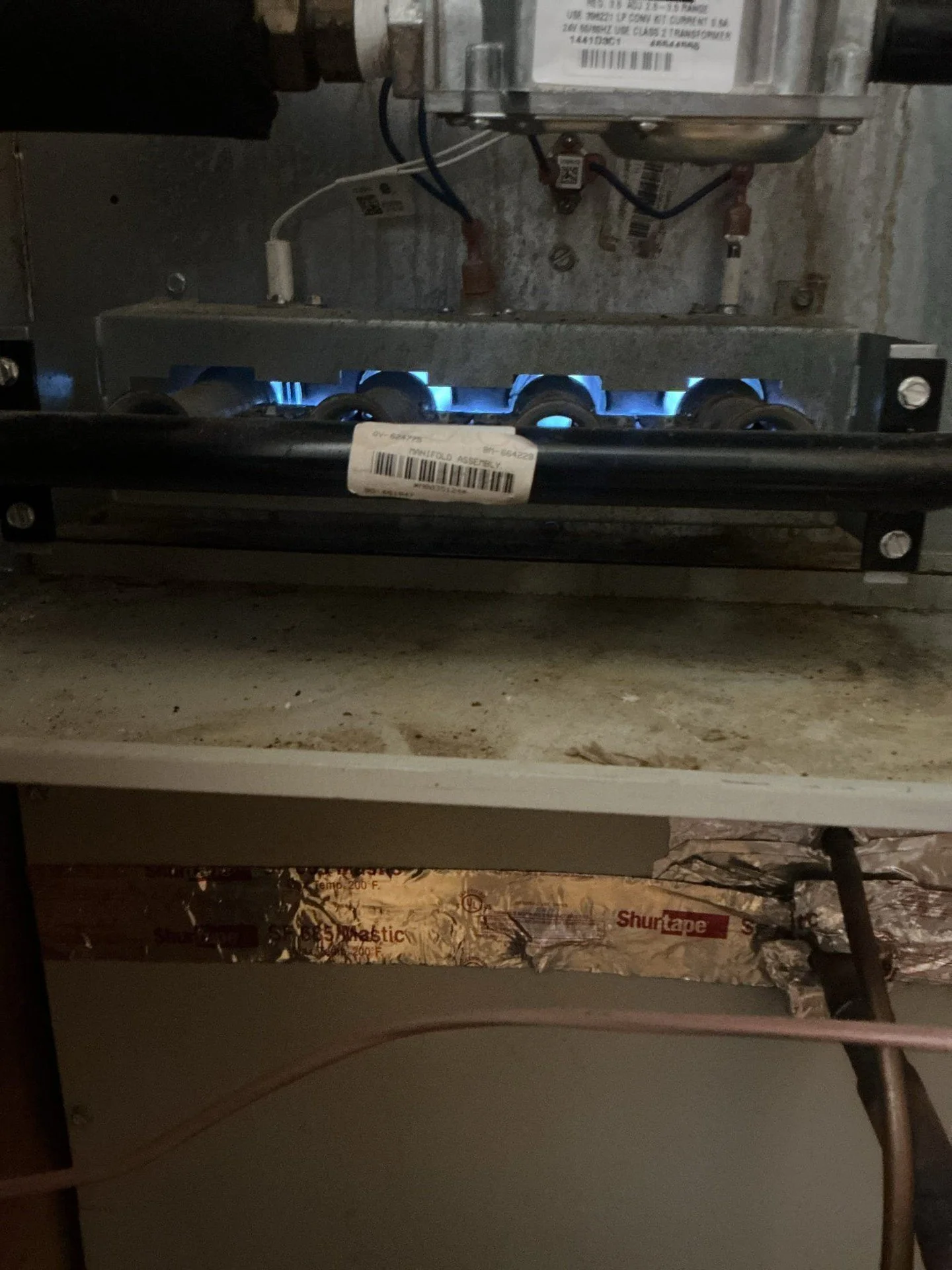 Just another Can Do Club member getting an HVAC tuneup before the cold weather arrives. Good to see things heating up in there just fine!