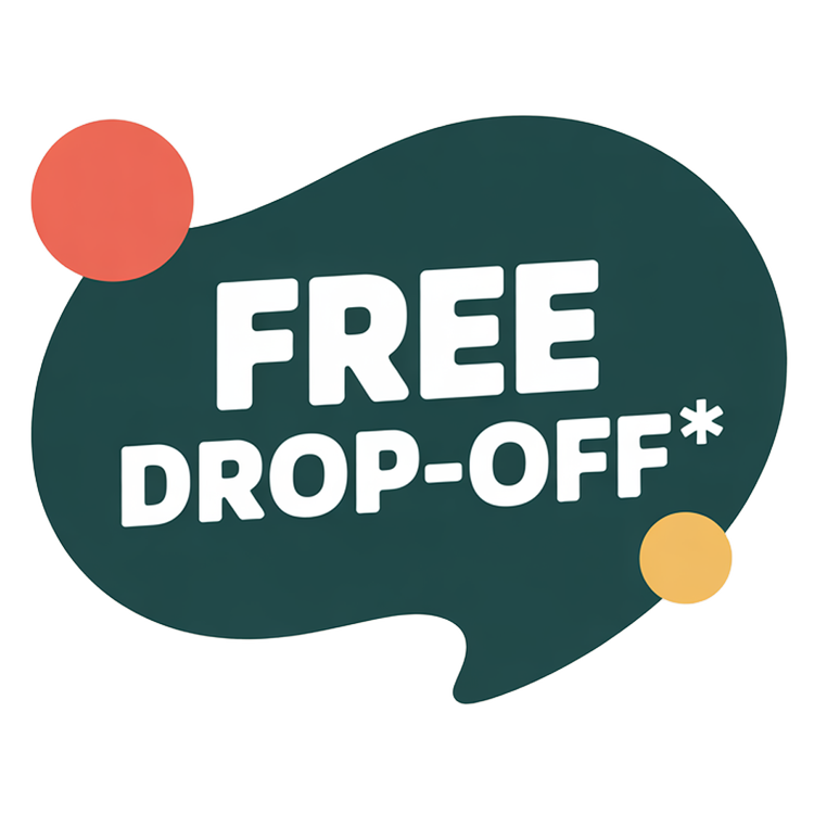 Free drop off graphic