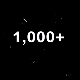 One thousand batteries diverted stat animation