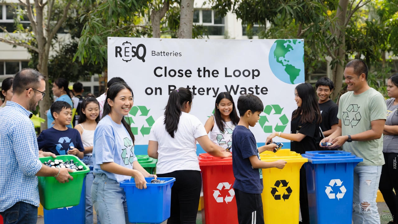 Paideia Community Market + Battery Quest E-Waste Drop-Off 