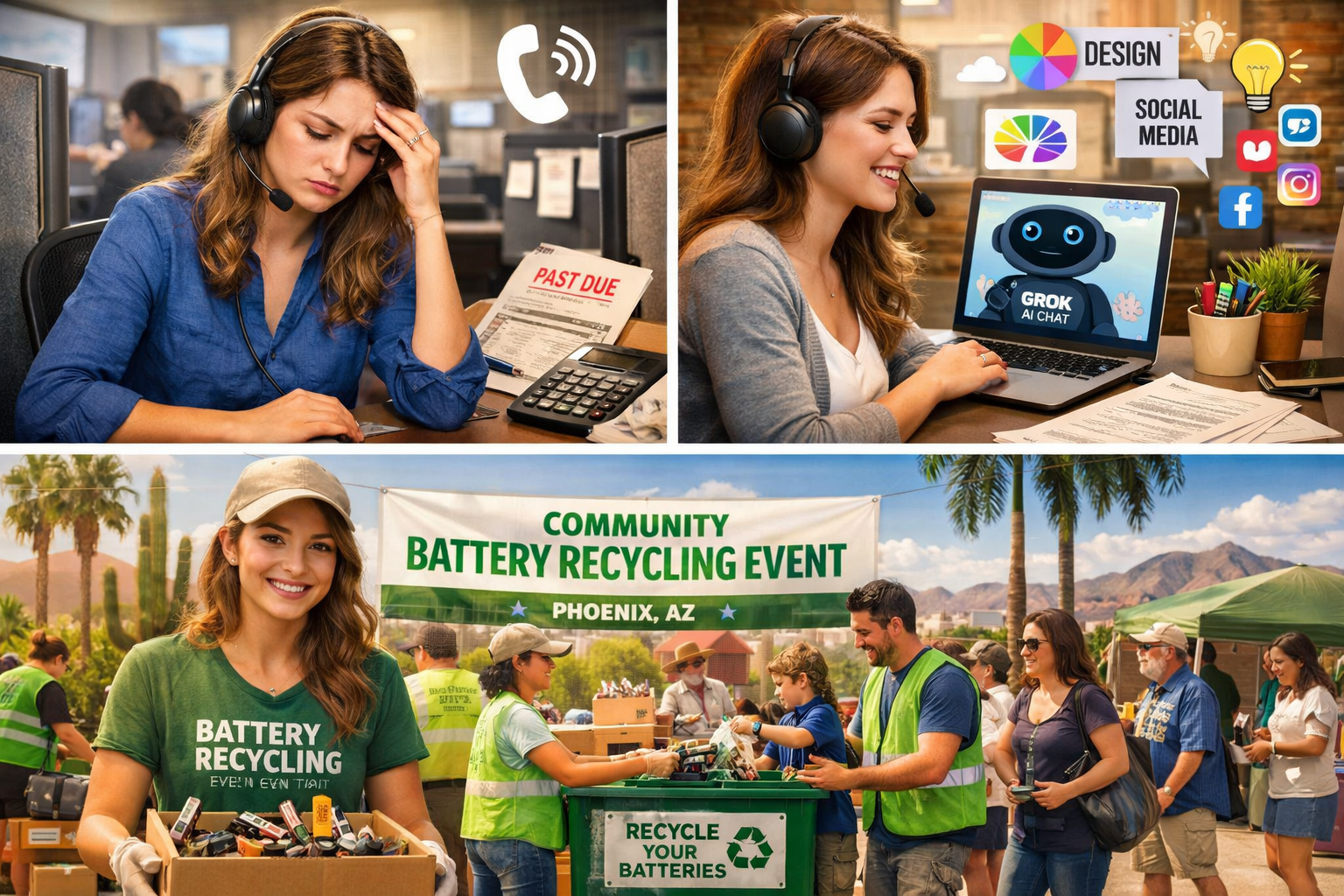 From Call Center Blues to Green Revolution: How AI Sparked My Journey into Sustainable Battery Recycling in Phoenix