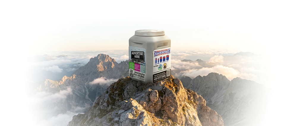 ResQ boxes in an epic desert setting