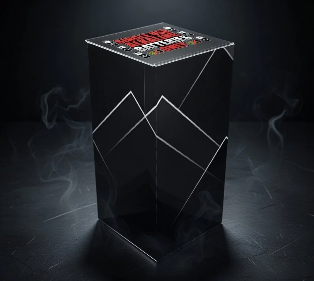 QUIET BOX, LOUD IMPACT! ⚫ ResQ Minimalist Box – Less Waste, More Boss Energy