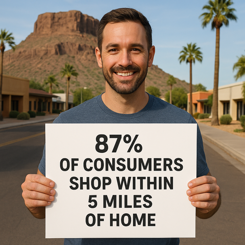 70 percent local ads authenticity stat