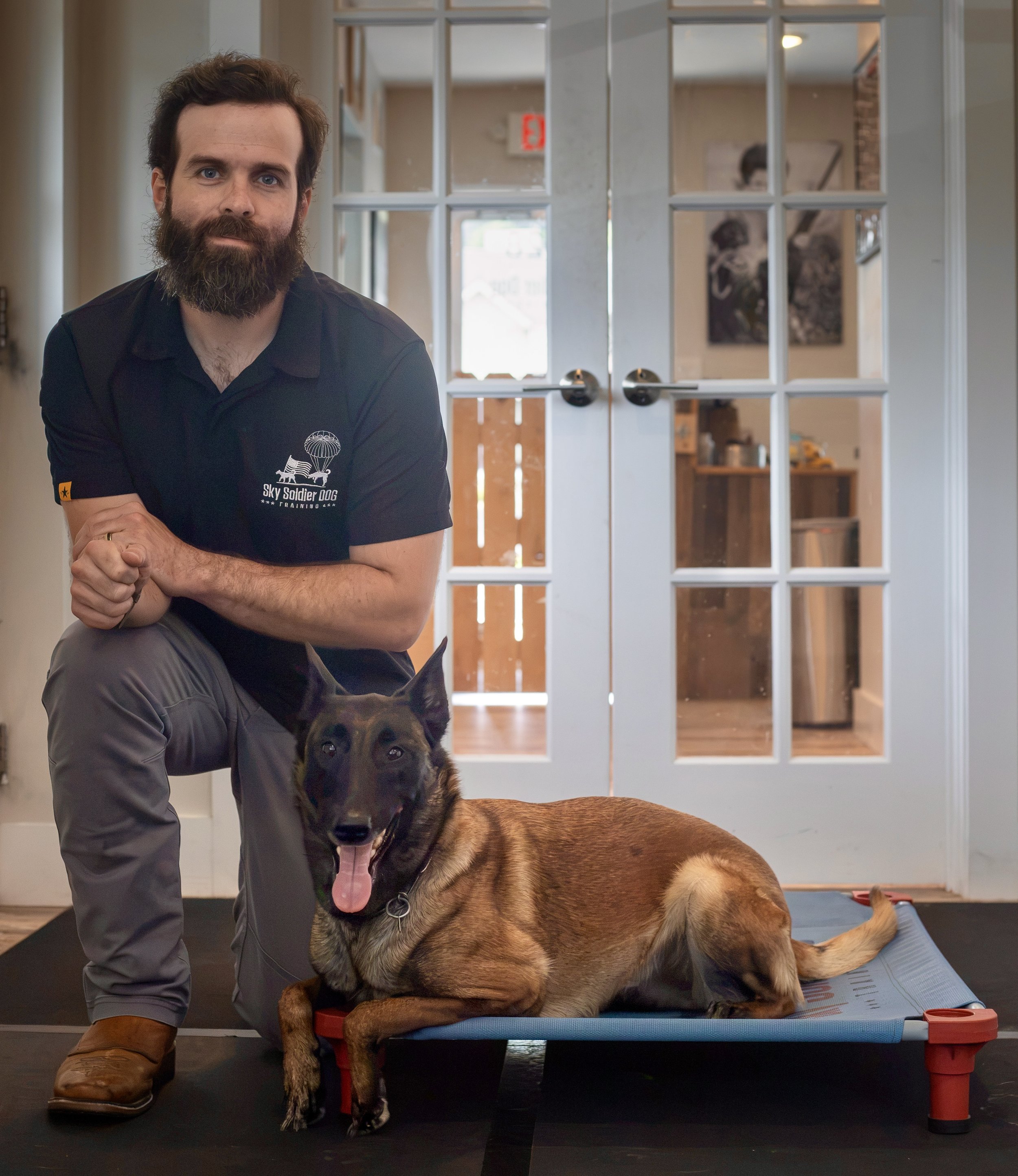 Brandon and Liberty make up Sky Soldier Dog Training in St. Louis.