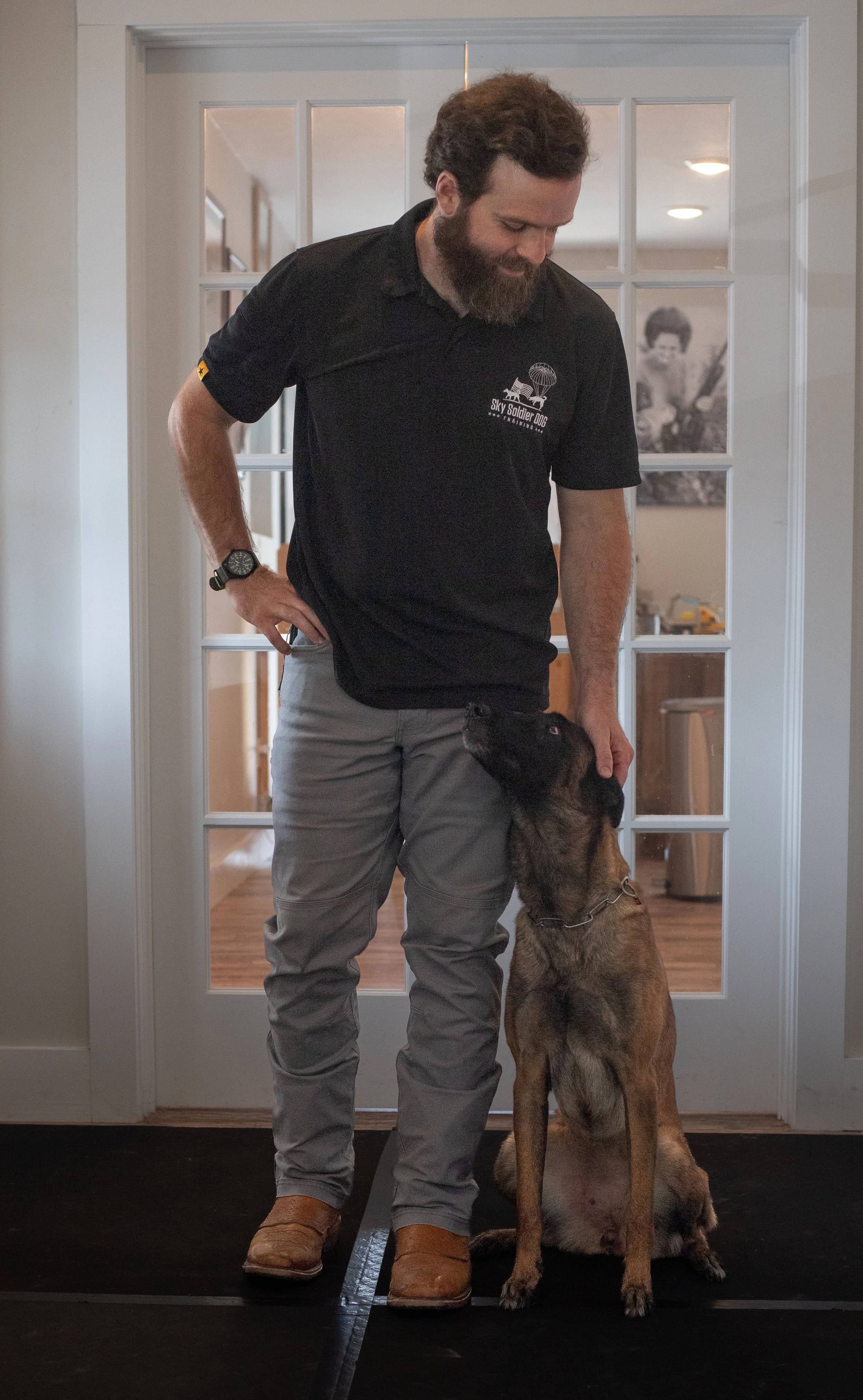 Brandon and Liberty make up Sky Soldier Dog Training in St. Louis.