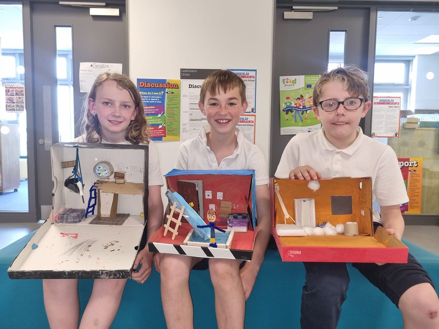 Diorama &lsquo; mo sheomra codlata briongl&oacute;ideach&rsquo;
#rang4
