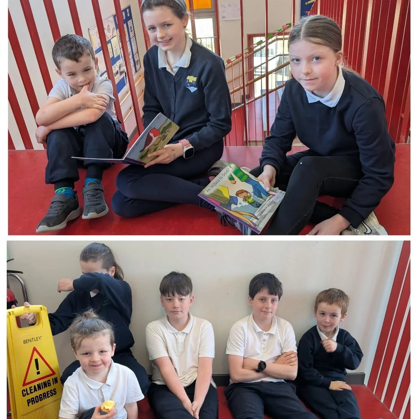 Rang 6 N&iacute;amh ag l&eacute;amh le Na&iacute;on&aacute;in Bheaga Niamh mar chuid de ghn&iacute;omha&iacute;ochta&iacute; Seachtain na Gaeilge ☘️🇮🇪