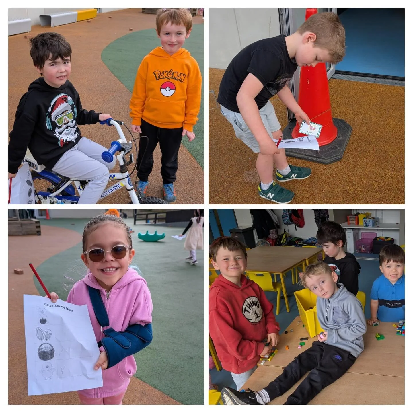 Rang Niamh ar L&aacute; na Gruaige Craice&aacute;ilte! Crazy hair day!