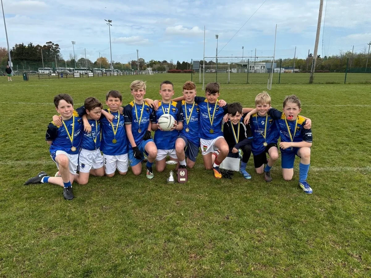Bhuaigh buachaill&iacute; &oacute; rang a 6, 5 and 4 an Coughlan Cup i mBr&eacute; an tseachtain seo chaite. Bhuaigh siad 4 as 4 cluiche. D&rsquo;imir siad den scoth. Maith sibh buachaill&iacute;! 🏆