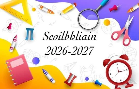 Bliain nua tosaithe inniu. F&aacute;ilte roimh &aacute;r ndalta&iacute; agus baill foirne nua.

A new year has begun today. Welcome to our new students and staff members. 

#bliainnua