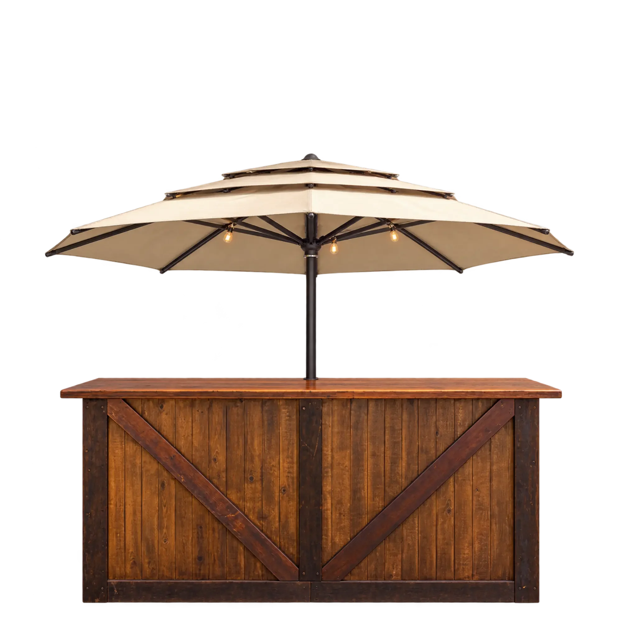 Rustic Bar Front