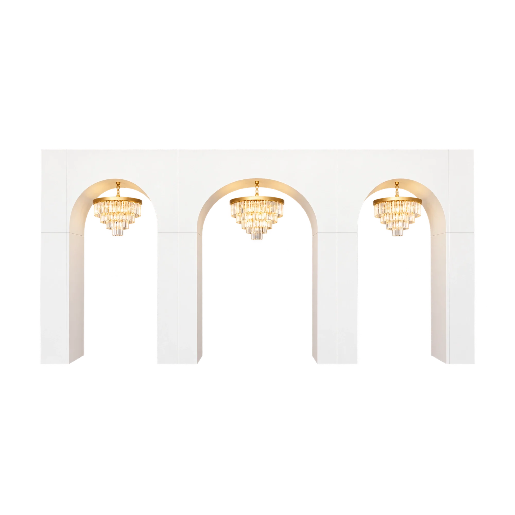 3-Arch Wall Backdrop