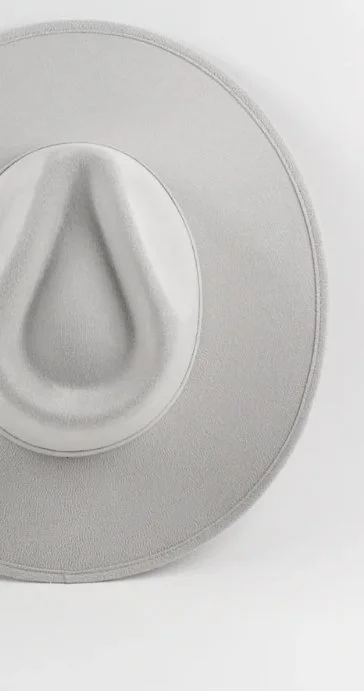 Close-up of a white, textured lid with a triangular raised grip in the center.