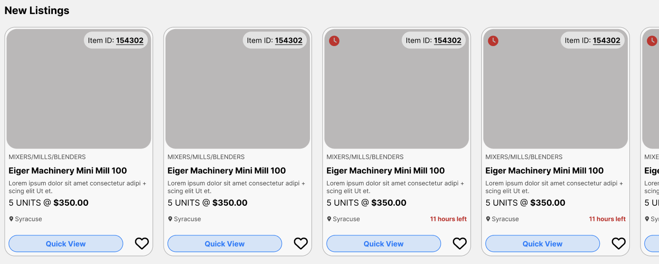 With descriptions...