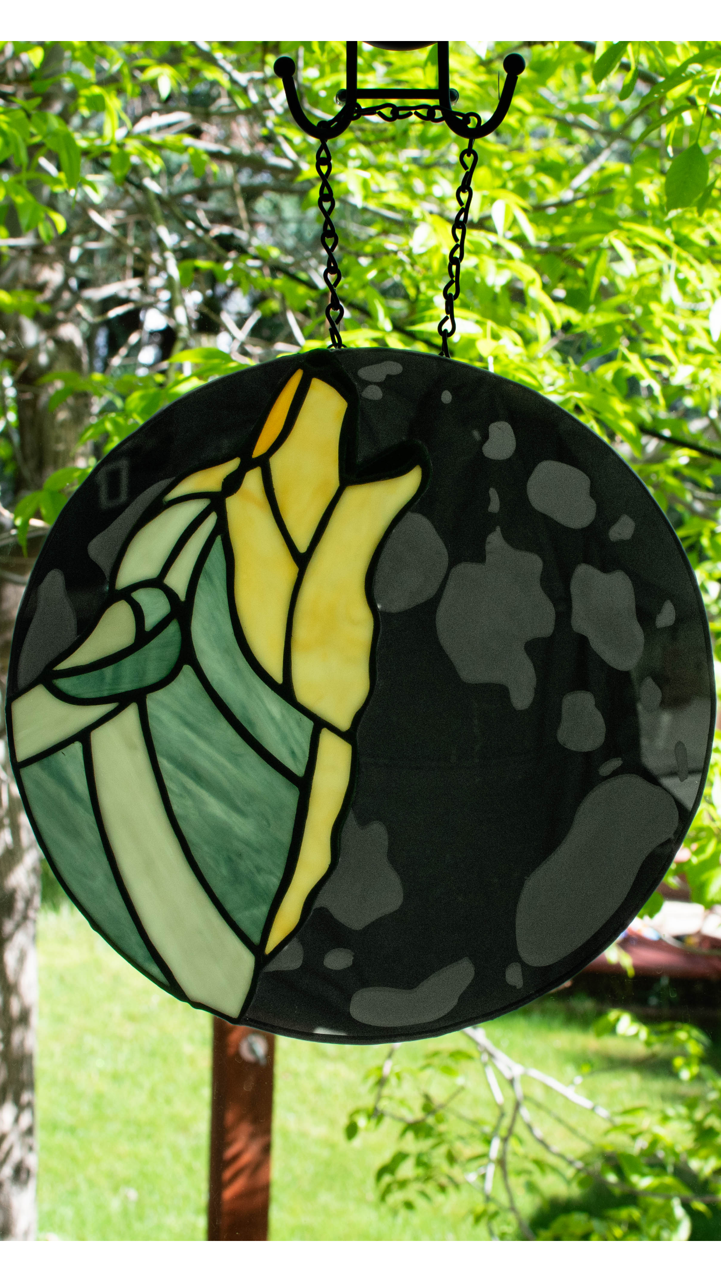 Howling Wolf Mirror (Made to Order)