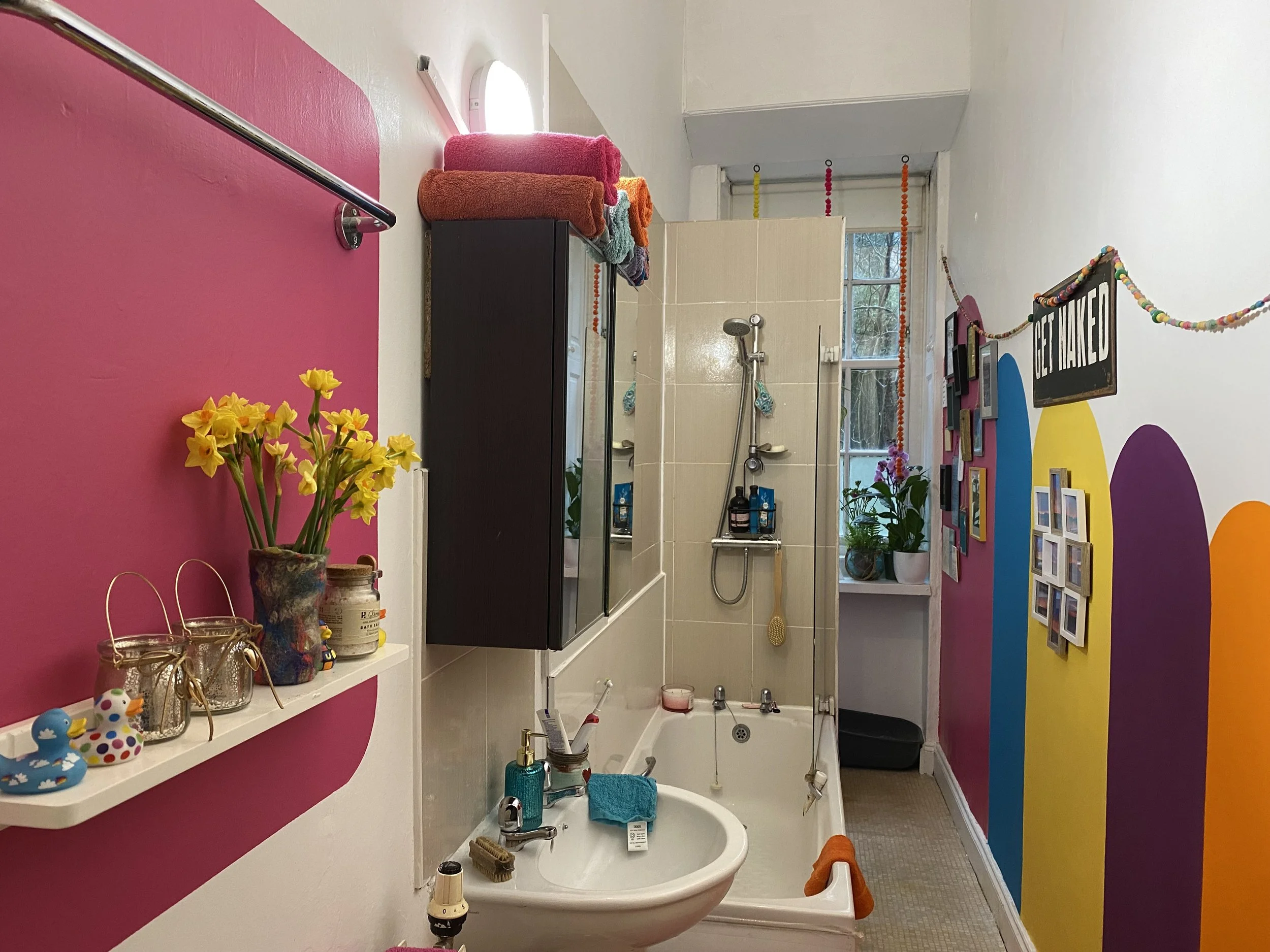 The bold bathroom