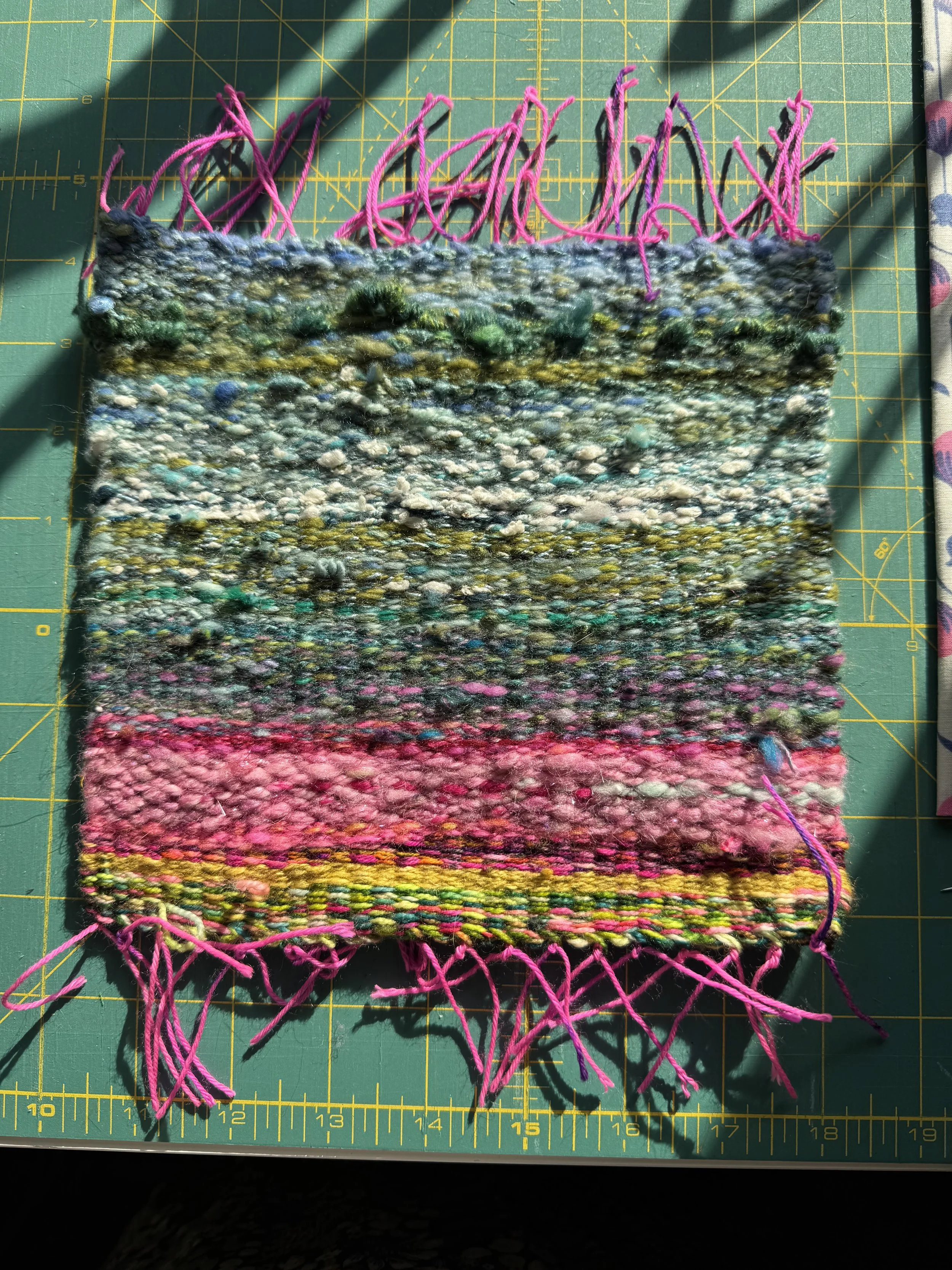 Finished Woven Piece, Fringed