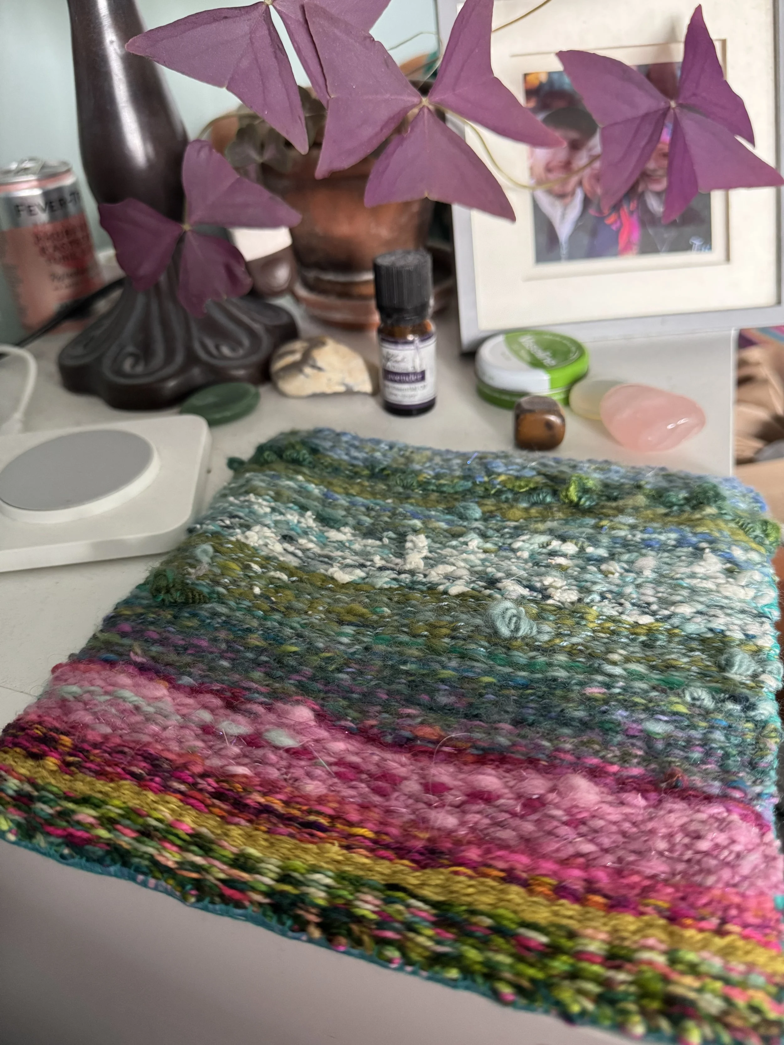 Woven Piece with Oxalis