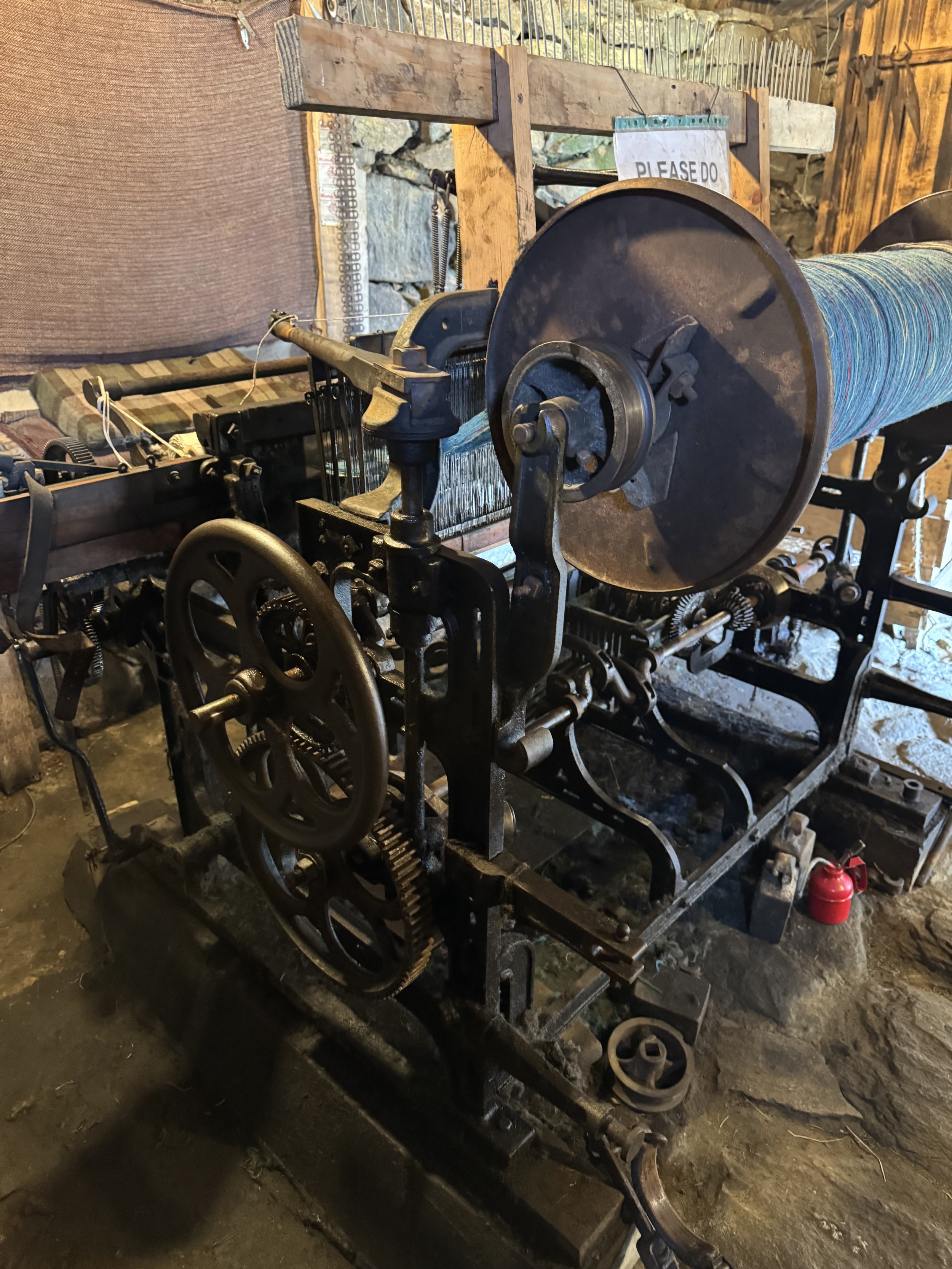 The loom shed of the black house