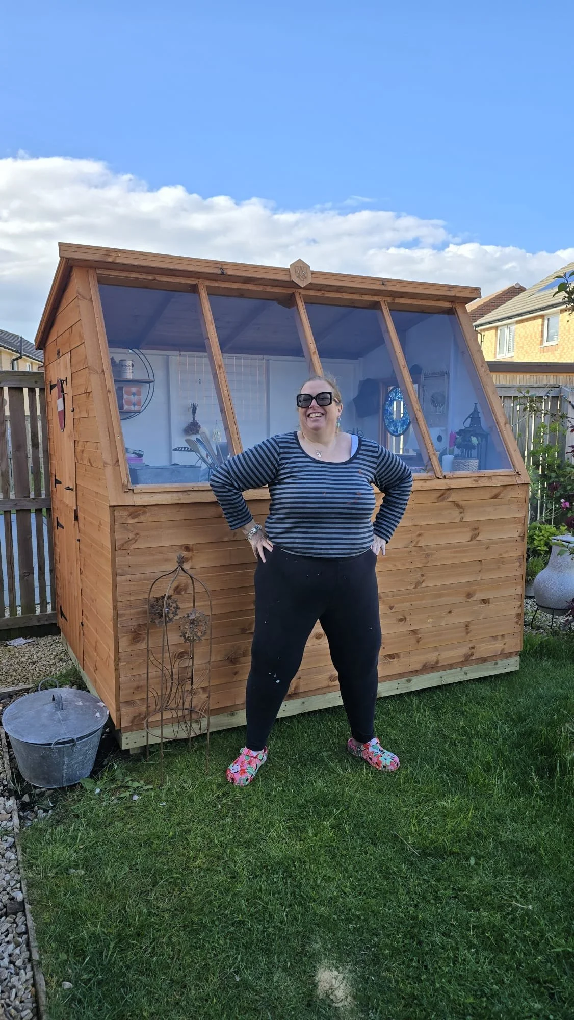 Introducing the Lady Shed: My Outdoor Crafting Sanctuary