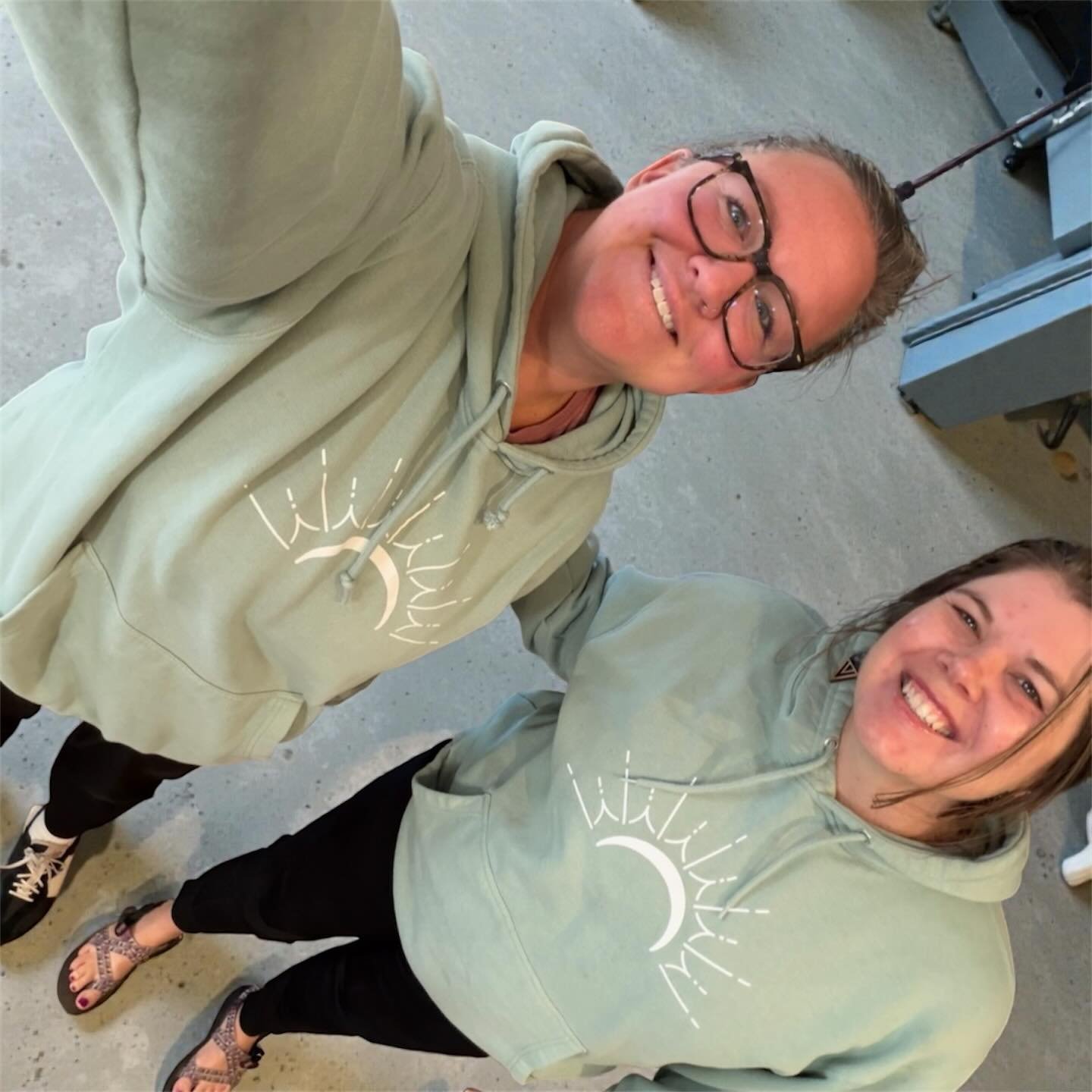We swear this wasn&rsquo;t planned (but we&rsquo;re not mad). Accidentally twinning in the office today. 👯&zwj;♀️